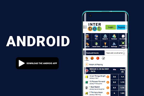 Interbet's Android Betting App