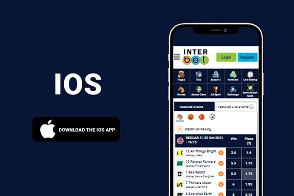 Interbet's IOS Betting App